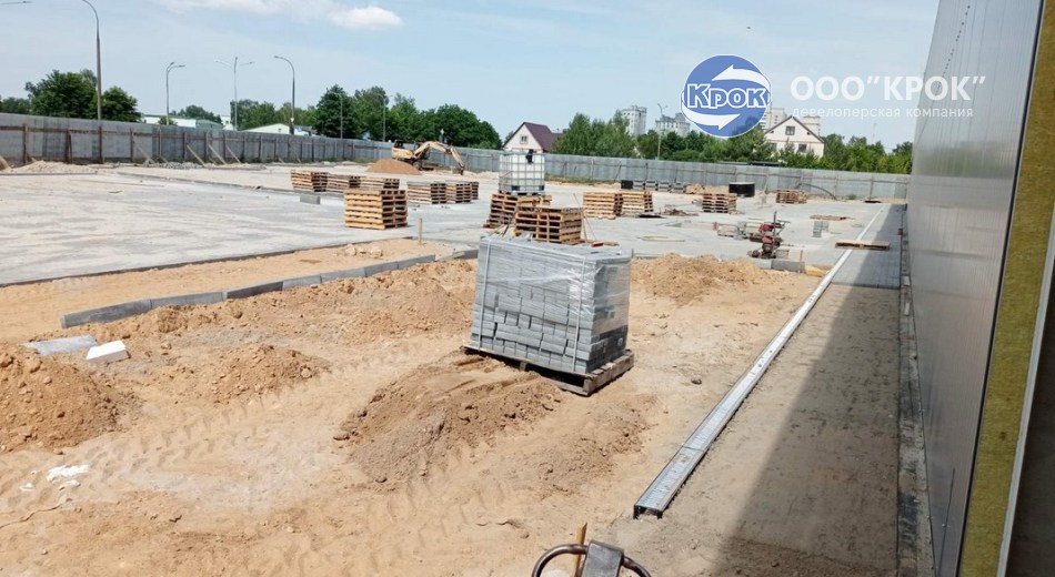 Строительство торгового центра г. Жабинка