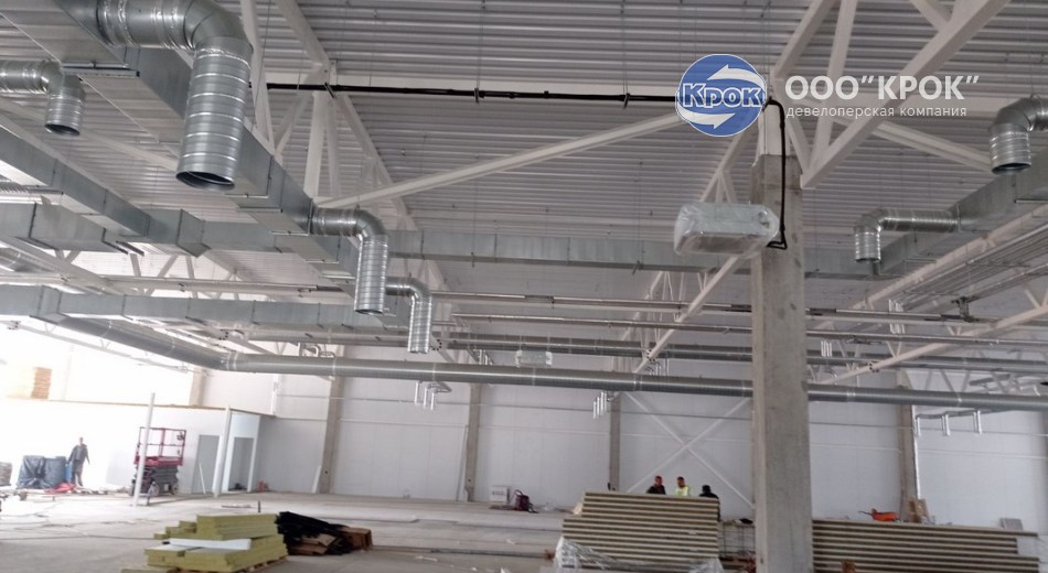 Строительство торгового центра г. Жабинка