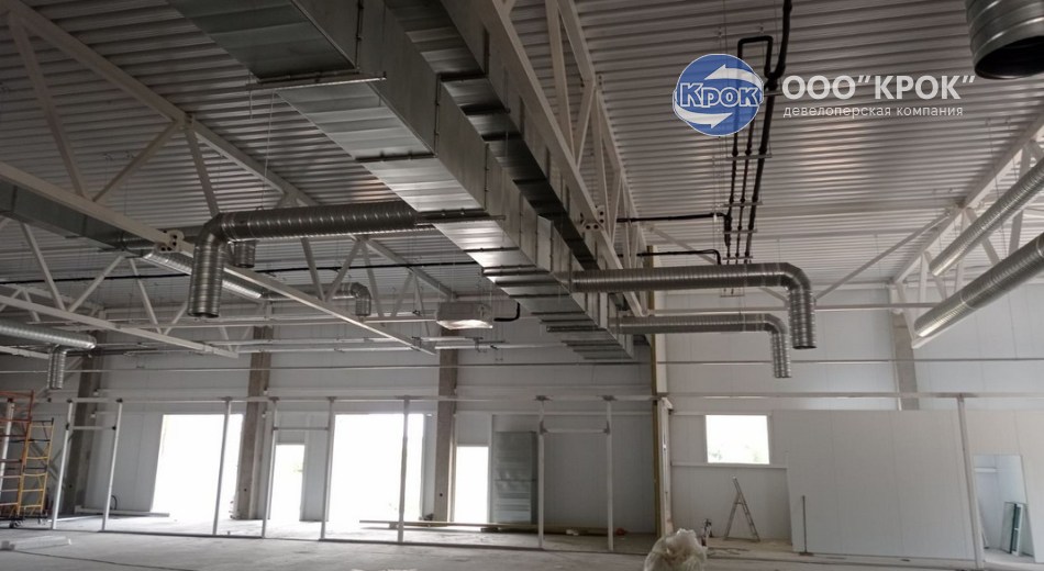 Строительство торгового центра г. Жабинка