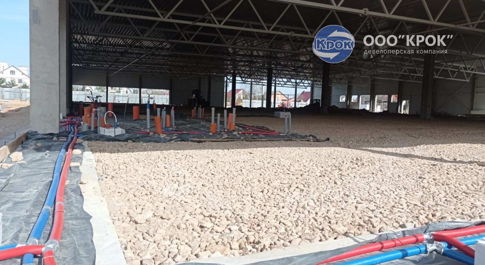 Строительство торгового центра г. Жабинка