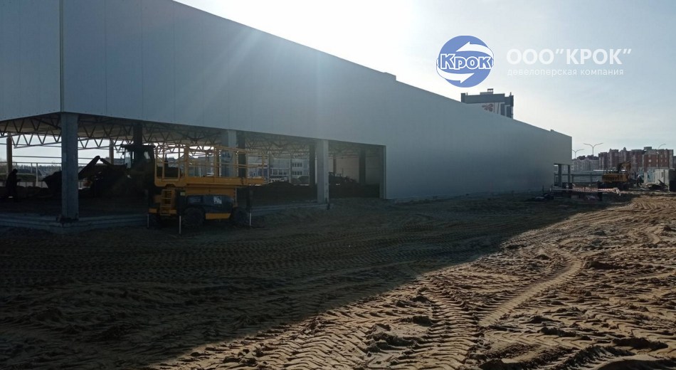 Строительство торгового центра г. Жабинка