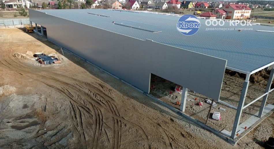 Строительство торгового центра г. Жабинка