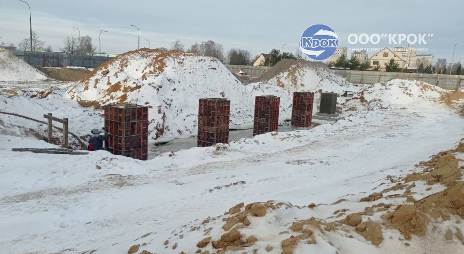 Строительство торгового центра г. Жабинка