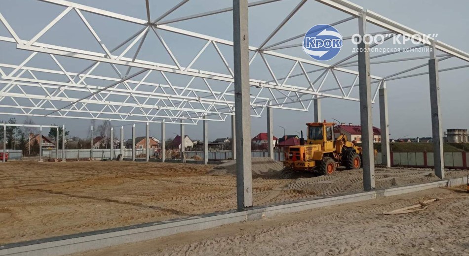 Строительство торгового центра г. Жабинка