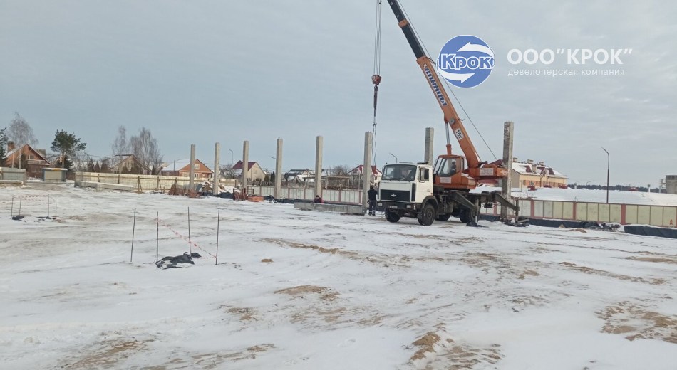 Строительство торгового центра г. Жабинка