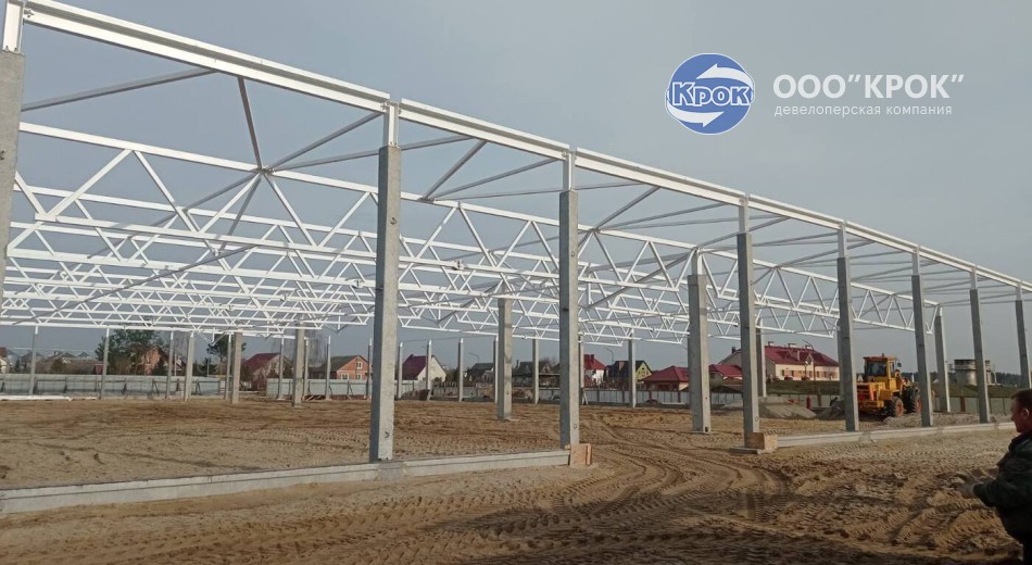 Строительство торгового центра г. Жабинка