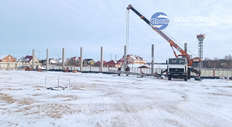 Строительство торгового центра г. Жабинка