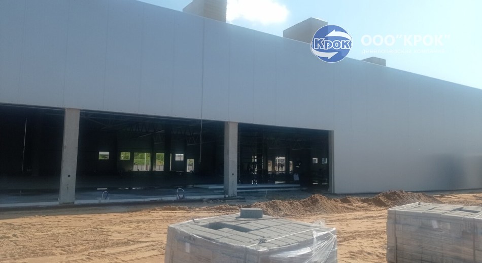 Строительство торгового центра г. Жабинка