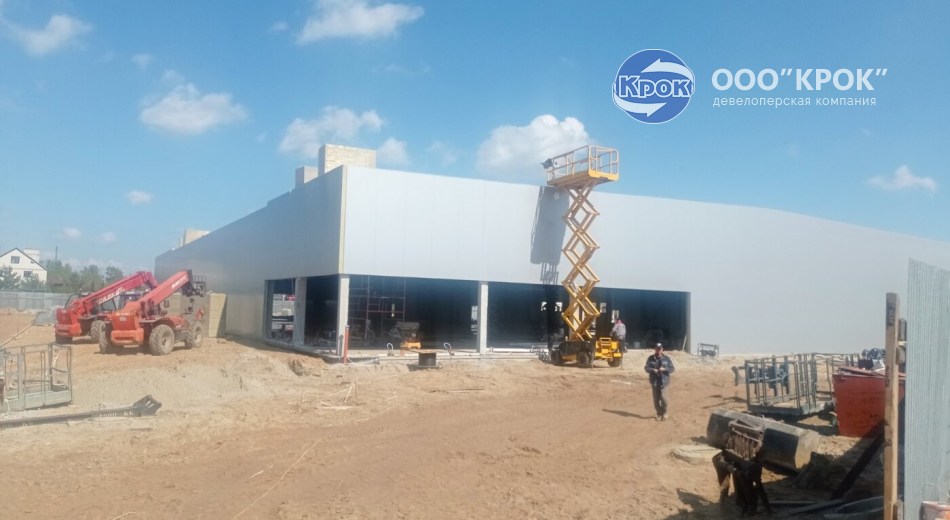 Строительство торгового центра г. Жабинка