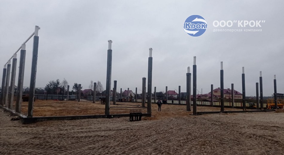 Строительство торгового центра г. Жабинка