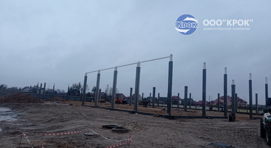 Строительство торгового центра г. Жабинка