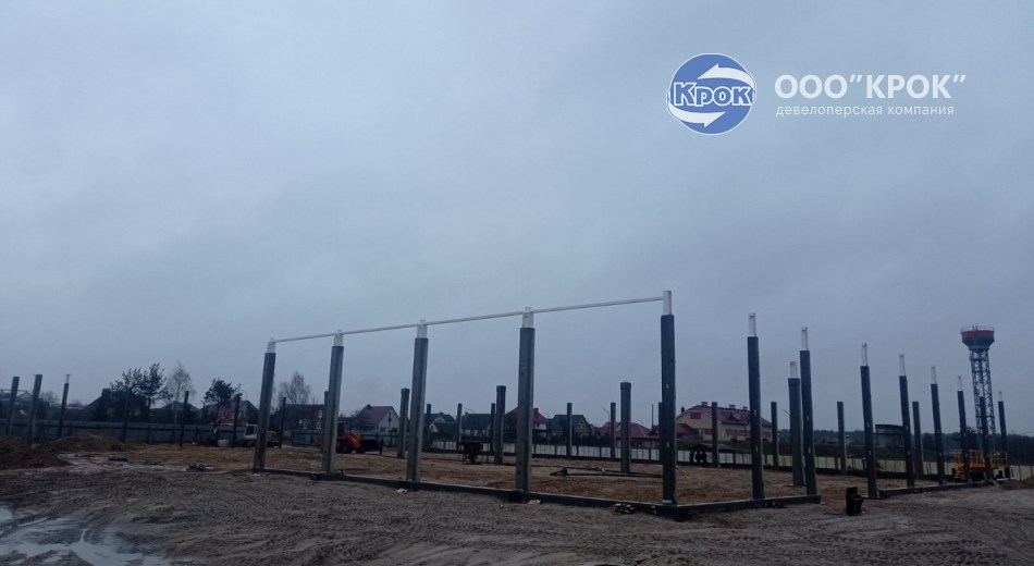 Строительство торгового центра г. Жабинка