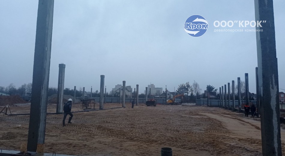 Строительство торгового центра г. Жабинка